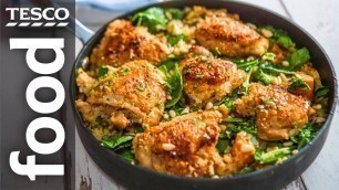 'One-Pot Lemon and Thyme Chicken Recipe | #TescoHelpSquad with SORTEDfood'