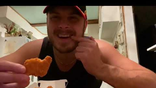 'Joey Janela Reviews McDonald’s NEW SPICY CHICKEN MCNUGGETS!!'