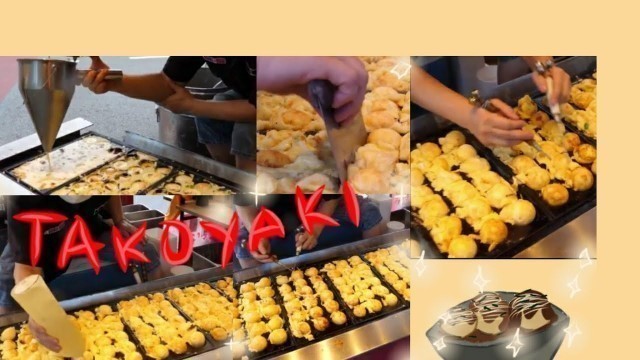 'Amazing Takoyaki Making Skills - \"Korean & Japanese Street Foods\"'