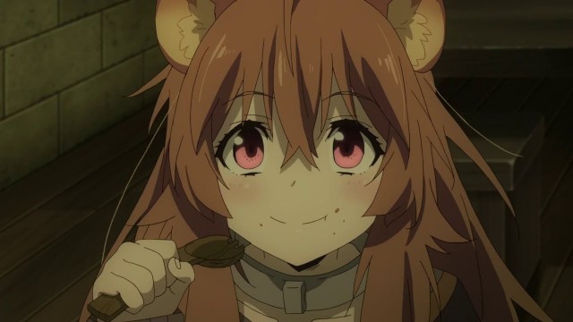 'Raphtalia finally eats some good food'