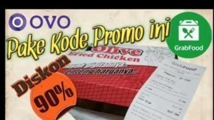 'CARA ORDER GRABFOOD DISKON 90% Pake Kode Promo ini Aja [Tutorial]'