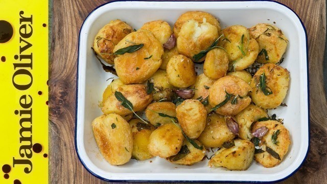 'Roast Potatoes Three Ways | Jamie Oliver'