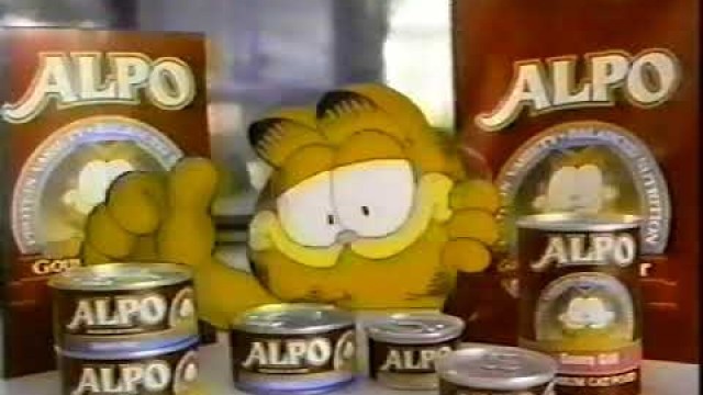 'Alpo cat food ad, 1990'