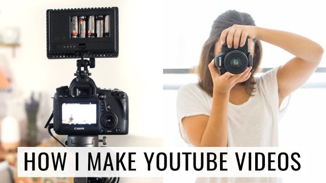 'HOW TO MAKE FOOD VIDEOS | my setup & gear'