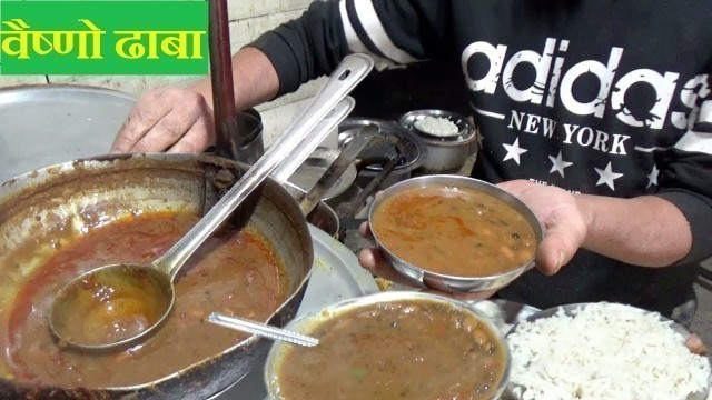 'Vicky Vaishno Dhaba | Dinner Starts @ 40 rs | Pure Punjabi Food | Street Food Ludhiana'