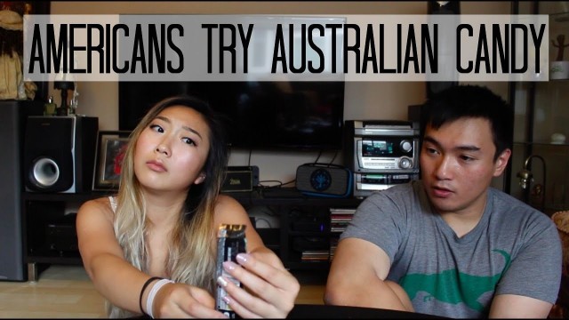 'AMERICANS TRY AUSTRALIAN CANDY // PART 1'