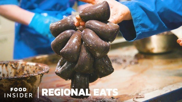 'How Black Pudding Is Made In England | Regional Eats'