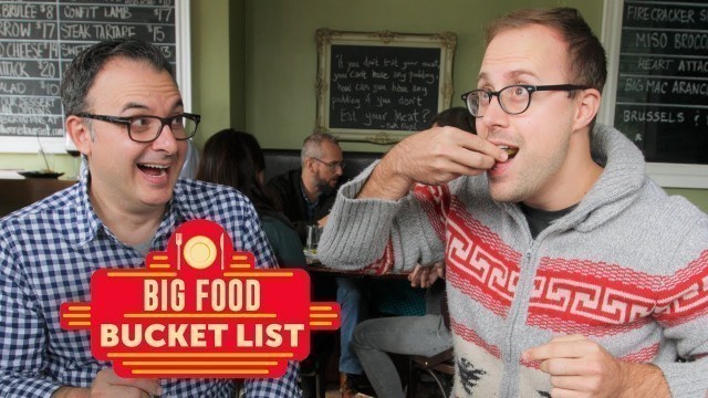 'Best Bucket List Patrons | Big Food Bucket List'