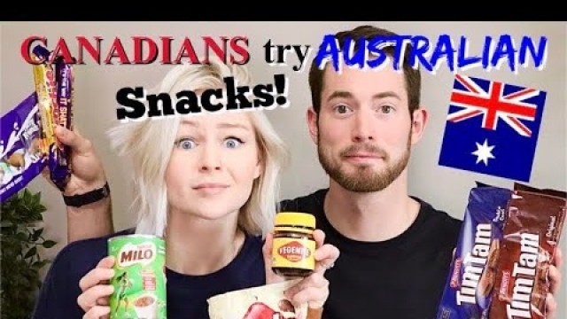 'Canadians try Australian Snacks!'