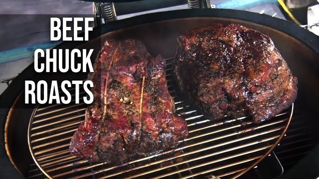 'How to smoke Beef Chuck Roasts | Recipe'