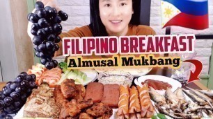 'FILIPINO BREAKFAST MUKBANG/PINOY ALMUSAL | COLLAB  @Precious Florez filipino food mukbang |Annpark'