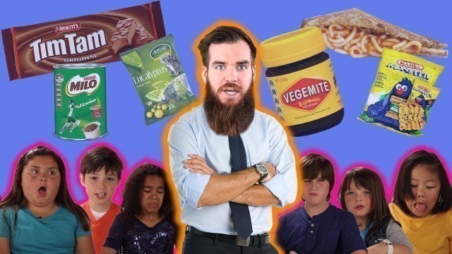 'American Kids HATE Australian Food (Aussie Reacts)'