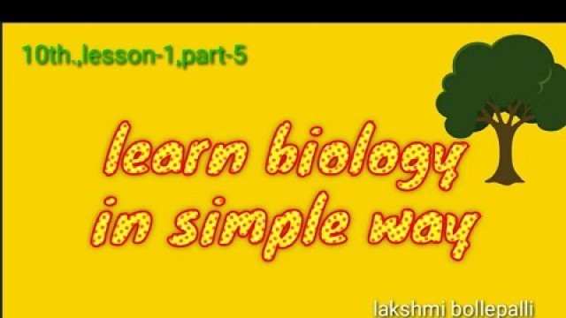 '10th biology,1.Nutrition-food supplying system,part-5'