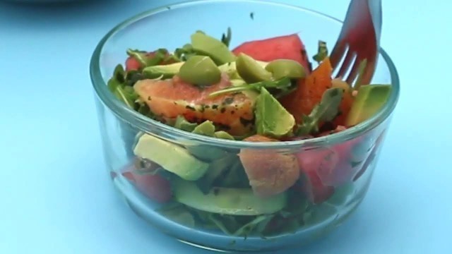 'EASY AND QUICK WATERMELON CUCUMBER SALAD USING SALAD MASTER FOOD PROCESSOR MACHINE'