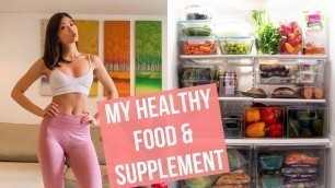 'MY HEALTHY FOOD & SUPPLEMENT GROCERY LIST TO GET FIT FOR THE WEDDING ~ Emi & Chad'