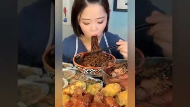 'yummymukbangasmr #food #asmreating #asmrfood #fyp #mukbangvideo #foodporn #eatingshow #koreanfood(5)'