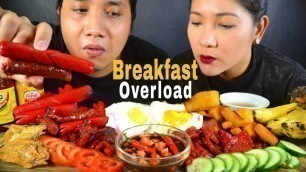 'Filipino Breakfast Mukbang / Pinoy Almusal / Bioco Food Trip'