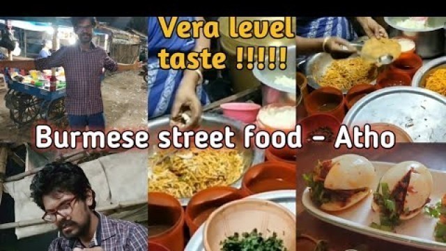 'Atho shop Review - Chennai Street Food | ennore Burma nagar | Burmese street foods - atho'