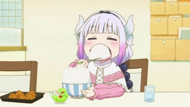 'Kobayashi-san Chi no Maid Dragon - Kanna Loves to EAT'