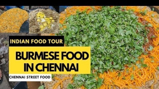 'Burma Food In Chennai Atho Fry/Atho Recipe | Burmese Chennai #StreetFood |Indian Food Tour| #MustTry'