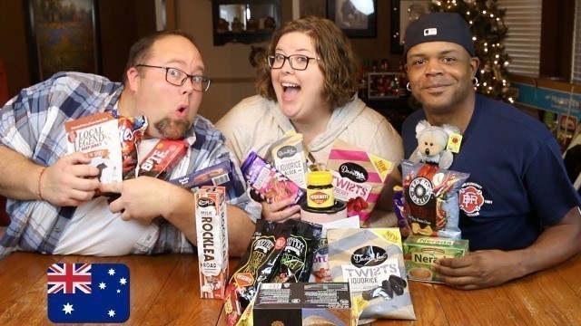 'Americans Try Australian Snacks | Subscriber Mail |Chubby and Away'