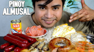 'PINOY ALMUSAL | BREAKFAST| PINOY FOOD MUKBANG'