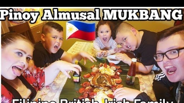 'Filipino Breakfast Mukbang | Pinoy Style Almusal | Filipino Breakfast Boodle Fight Style'