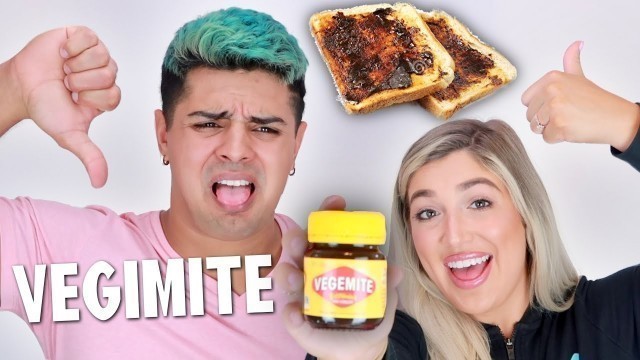 'AMERICAN Couple Tries AUSTRALIAN VEGIMITE For The First Time'