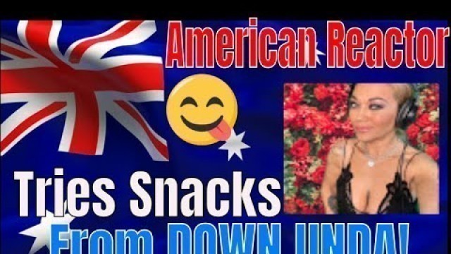 'American Reactor Tries snacks from Australia Vegemite, Tim Tam Slam, and other Aussie snacks'