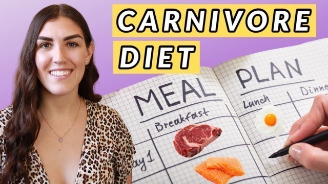 'CARNIVORE DIET MEAL PLAN | Carnivore Diet Food List!'