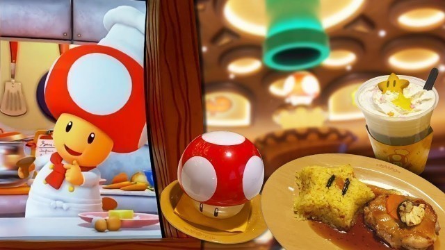 'A Taste of Toad\'s Café\'s Food & Chef Toad Animation at Super Nintendo World!'