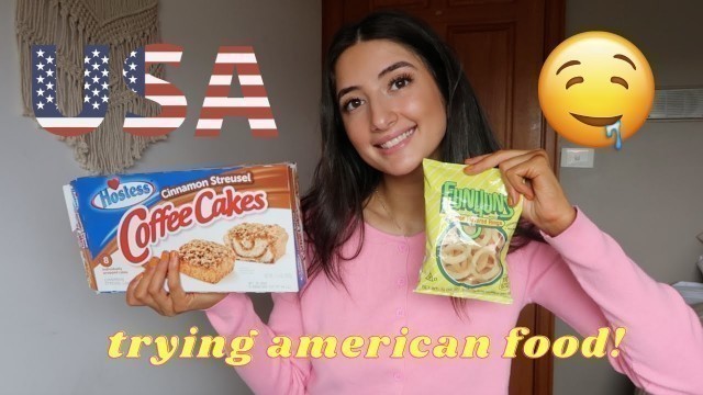 'Australian tries *more* American FOOD/CANDY'