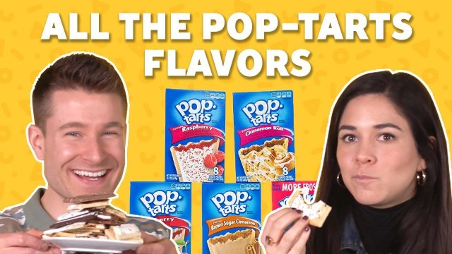 'We Tried All the Pop-Tarts Flavors | Taste Test | Food Network'