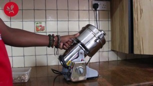 'How to use Asaga Dry Food Grinder (DFG) - Grinds maize, millet, beans, rice, cassava, spices, coffee'