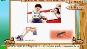 'Learn Science - Class 5 - Food and Health - Spread of Infectious Diseases - Animation'