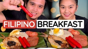 'BREAKFAST MUKBANG | FILIPINO ALMUSAL| PINOY FOOD| FILIPINO MUKBANG'