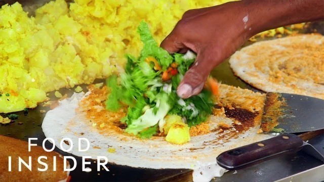 'Food Cart Serves Up The Best Dosas In NYC | Legendary Eats'