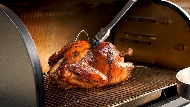 'How to Smoke a Turkey on a Pellet Grill | Thanksgiving Recipe on a Traeger'