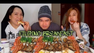 'FILIPINO BREAKFAST/PINOY ALMUSAL/FILIPINO FOOD/MUKBANG'