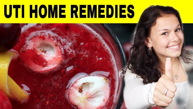 'UTI Home Remedies | Urinary tract infection Foods to eat. (HOME REMEDIES)'