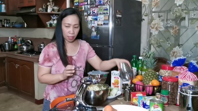 'How to make CHEESY COLESLAW SALAD!!! (Using Saladmaster Cutting Machine)'