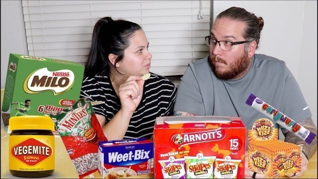 'Americans Try Australian Candy & Snacks'