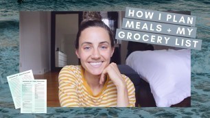 'How I Plan Meals + Grocery List to Not Waste Food'