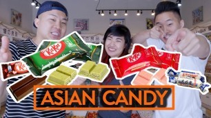 'CRAZY KIT KAT FLAVORS + ASIAN CHILDHOOD CANDY - Fung Bros Food'