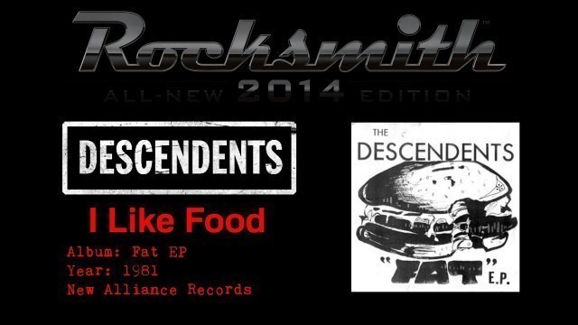 'Descendents - I Like Food (Rocksmith bass cover - master)'