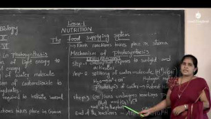 '10th Class Biology NUTRITION  THE FOOD SUPPLYING SYSTEM PART 6'