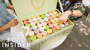 '$900 Treasure Chest Filled With 200 Ladurée Macarons'