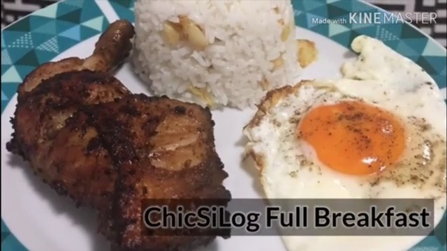 'ChicSiLog // Fried Chicken, Egg, Rice // Pinoy Breakfast Full Meal // Cook Then Eat'