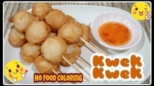 'Quick & Easy Kwek Kwek ( No Food Coloring )'