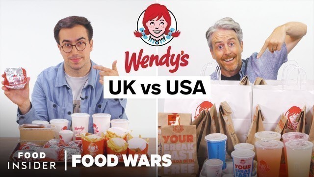 'US vs UK Wendy’s | Food Wars'